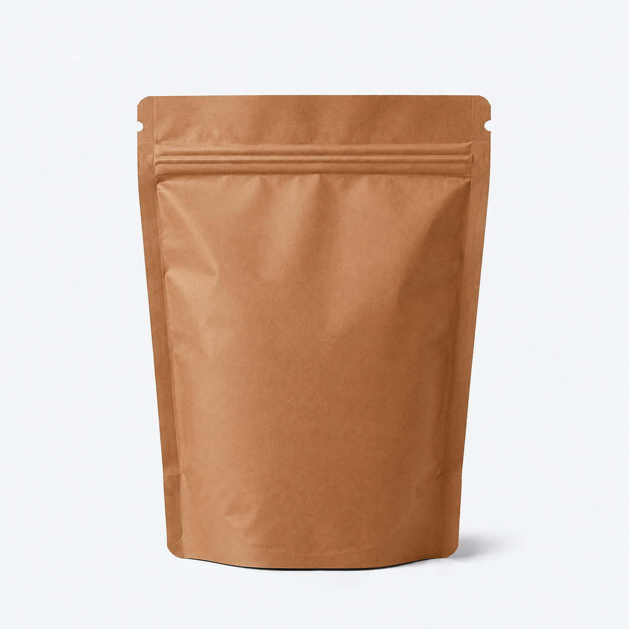 Clear Stand-Up Pouch with Euro Hole stock pouch product photo in Frosted