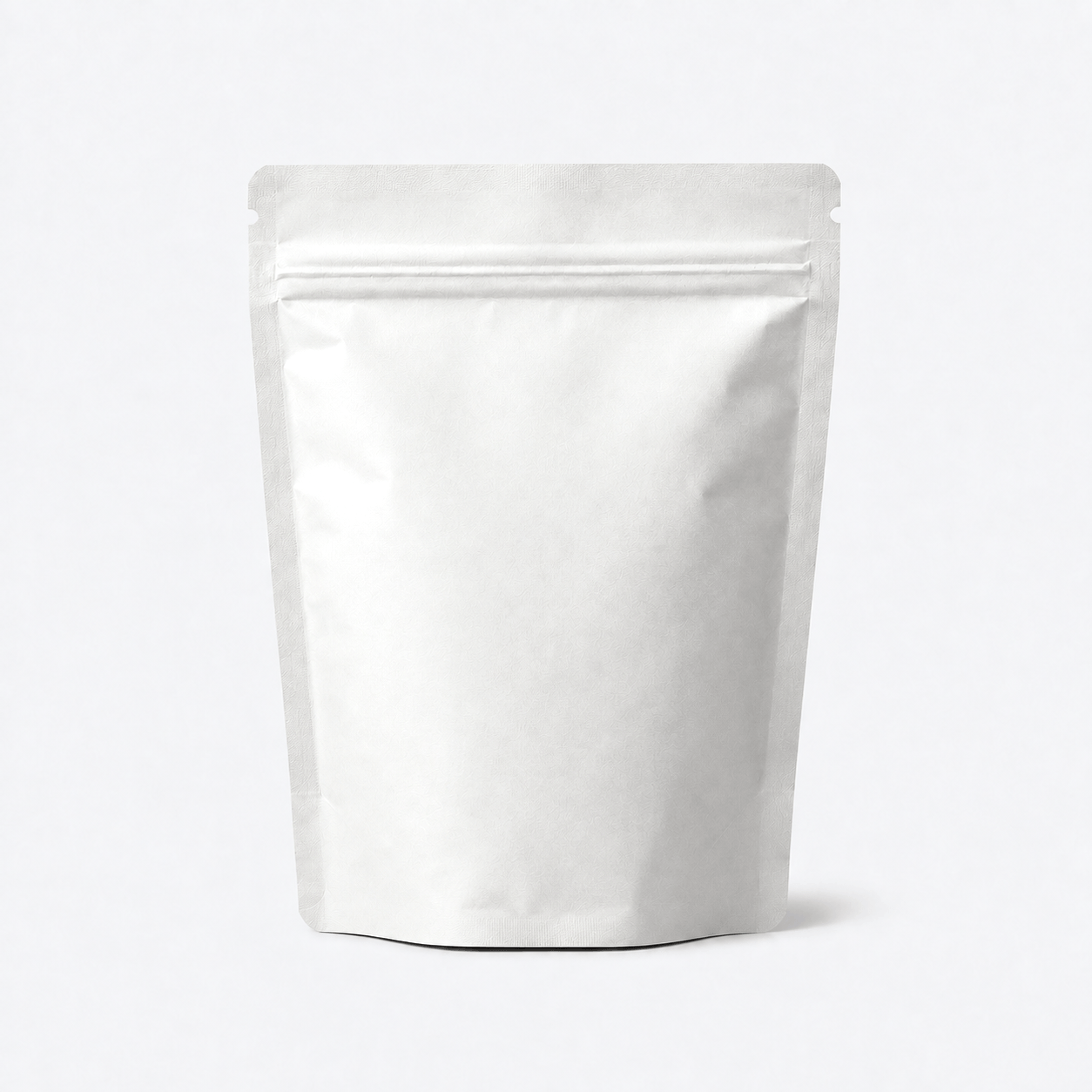 Ultra Barrier Kraft Stand-Up Pouches stock pouch product photo in White Paper