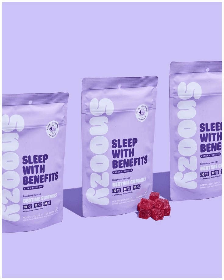 Stand-up snack pouches with custom printed branding