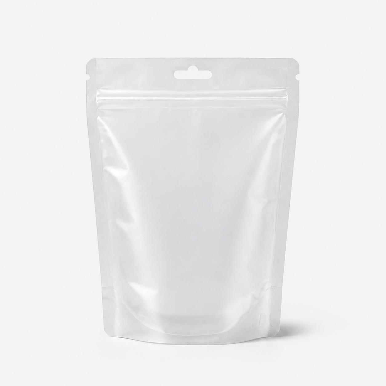 Eco-Friendly Stand-Up Pouches stock pouch product photo in Natural Brown