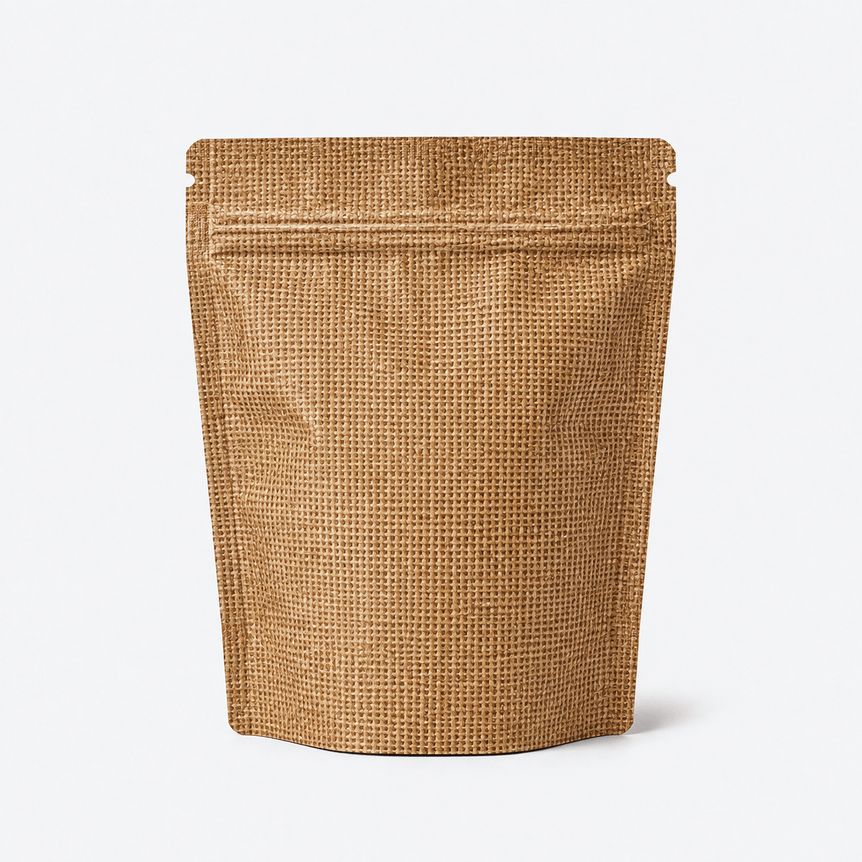 Jute-Look High-Barrier Bags stock pouch product photo in Jute Look