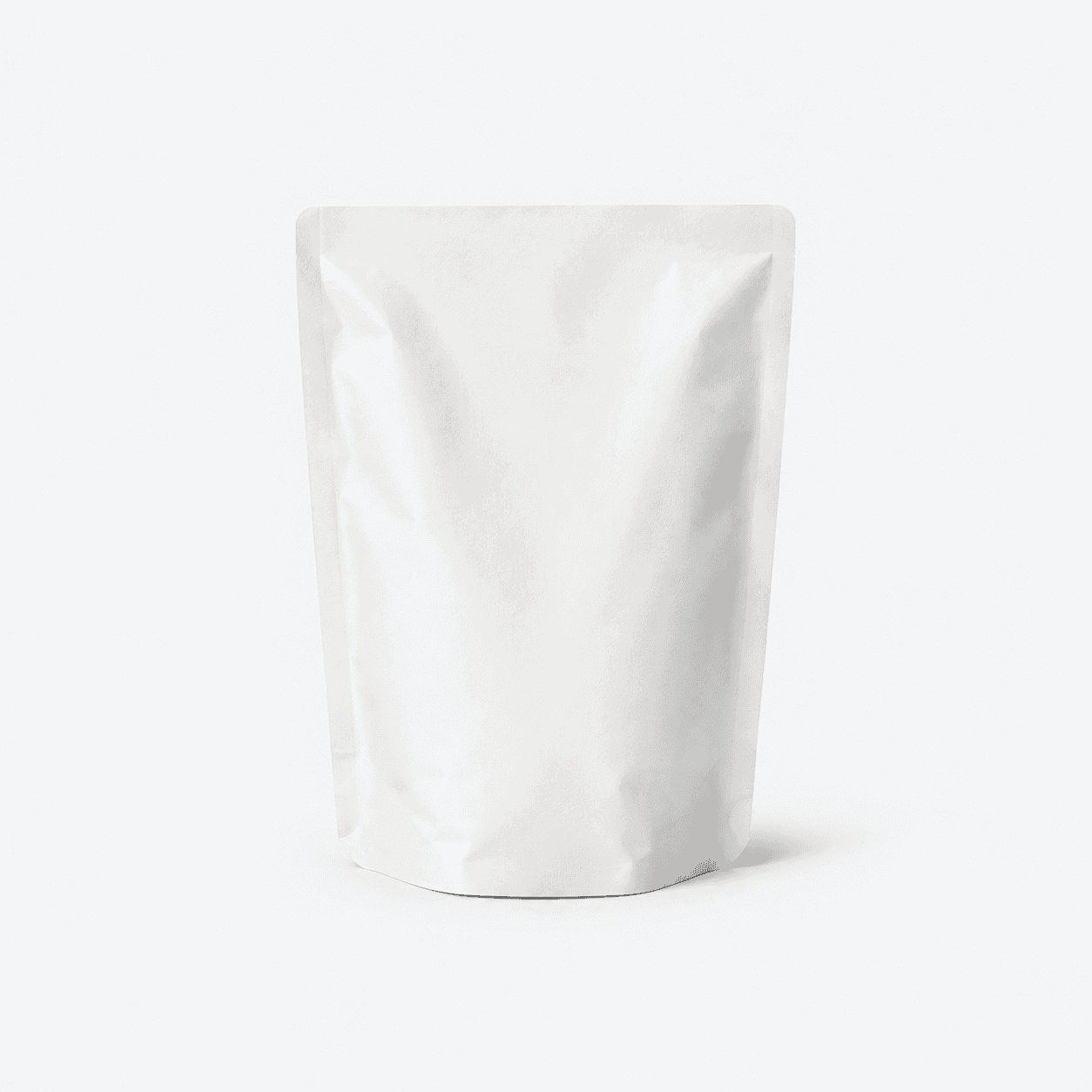 Plastic-Free Stand-Up Pouches without Zipper stock pouch product photo